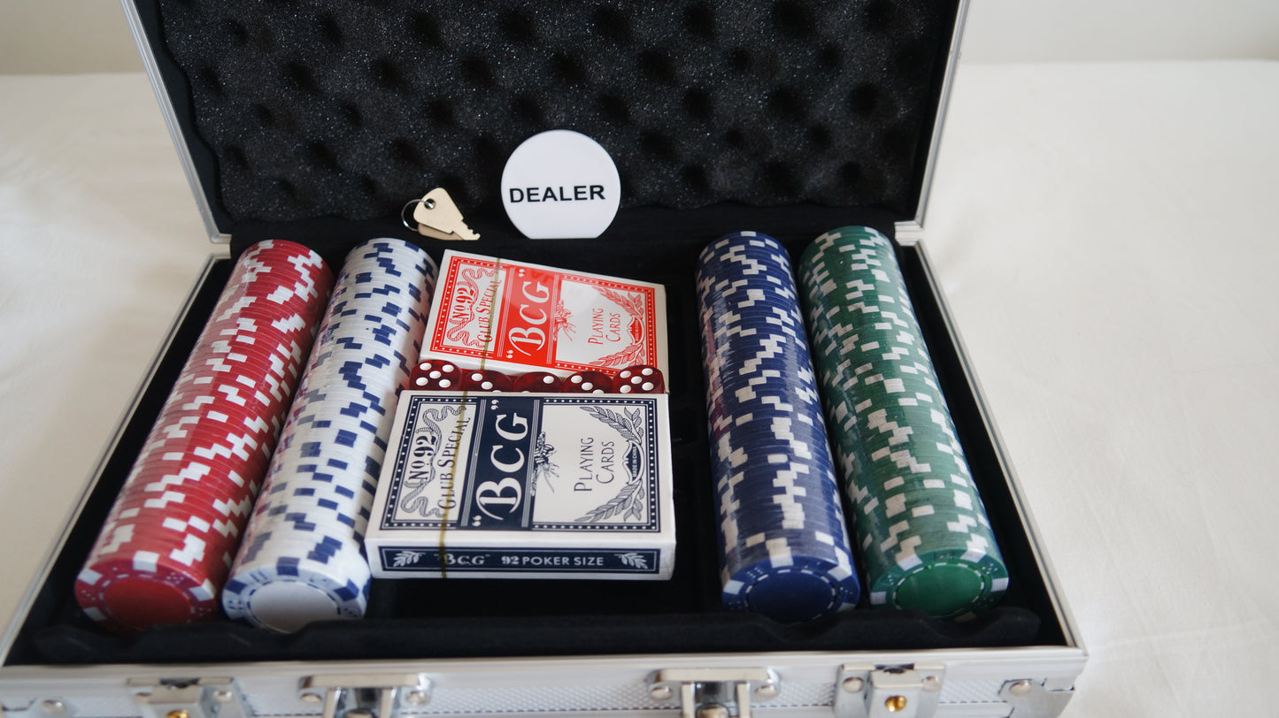 Set juego de poker 200 piezas