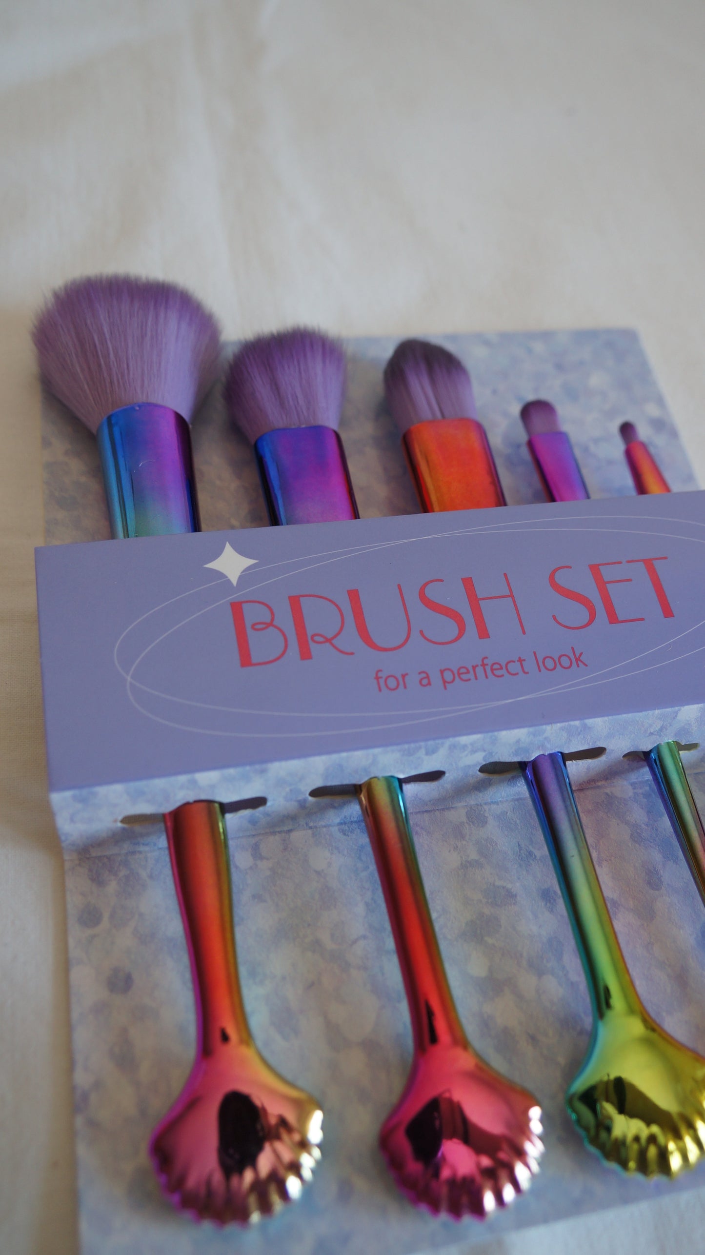 Set de brochas de maquillaje