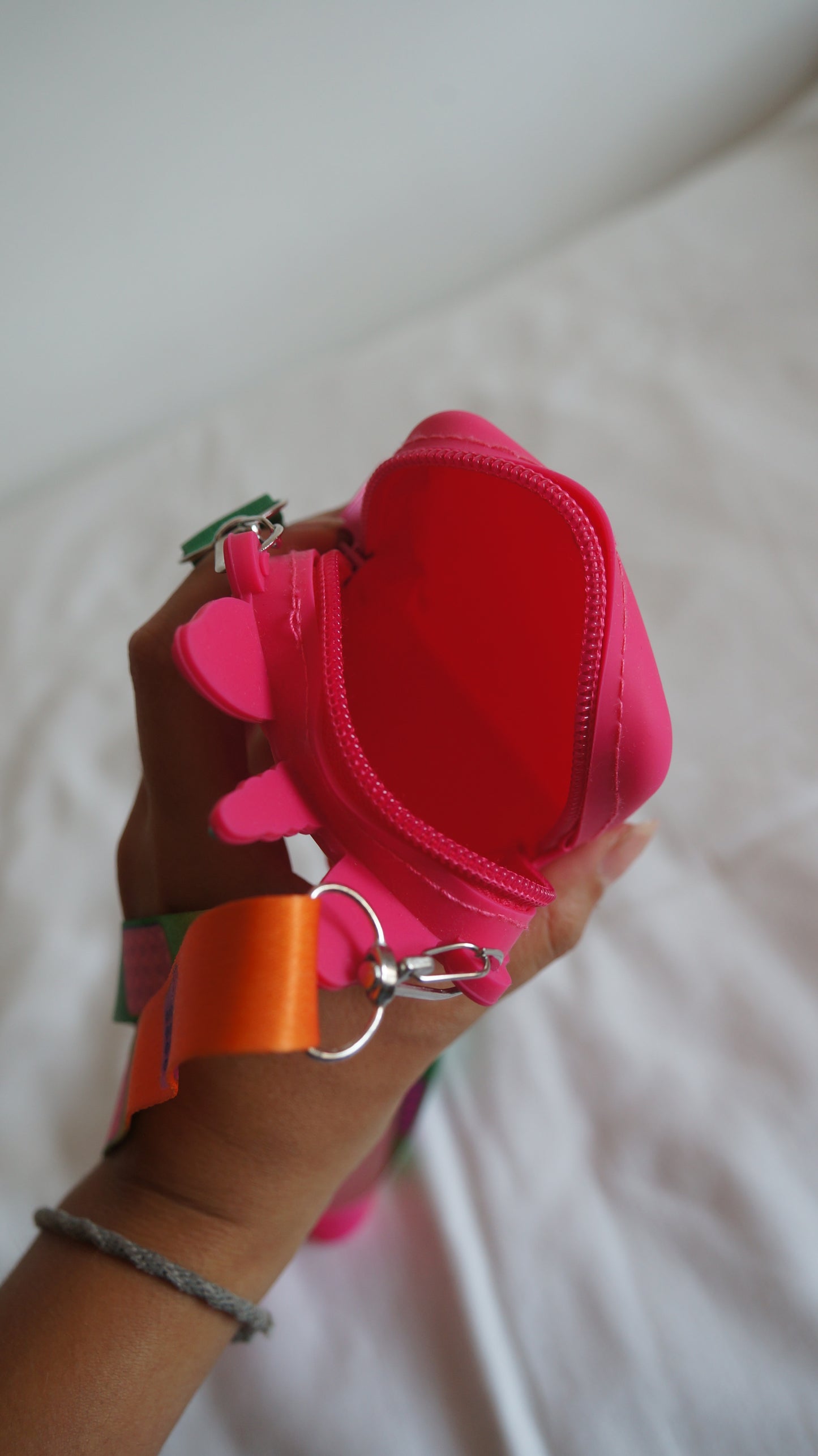 Bolso infantil de unicornio pop it