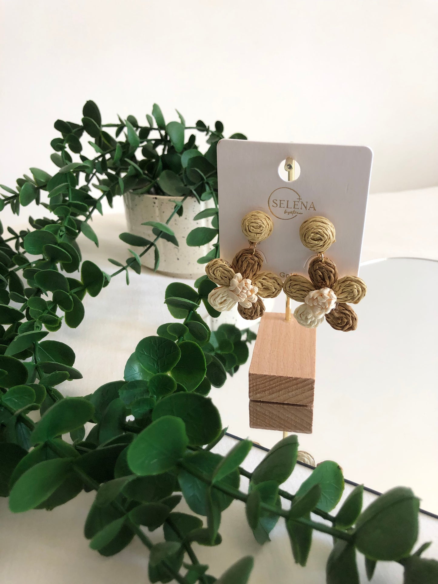 Pendientes de flor Spring