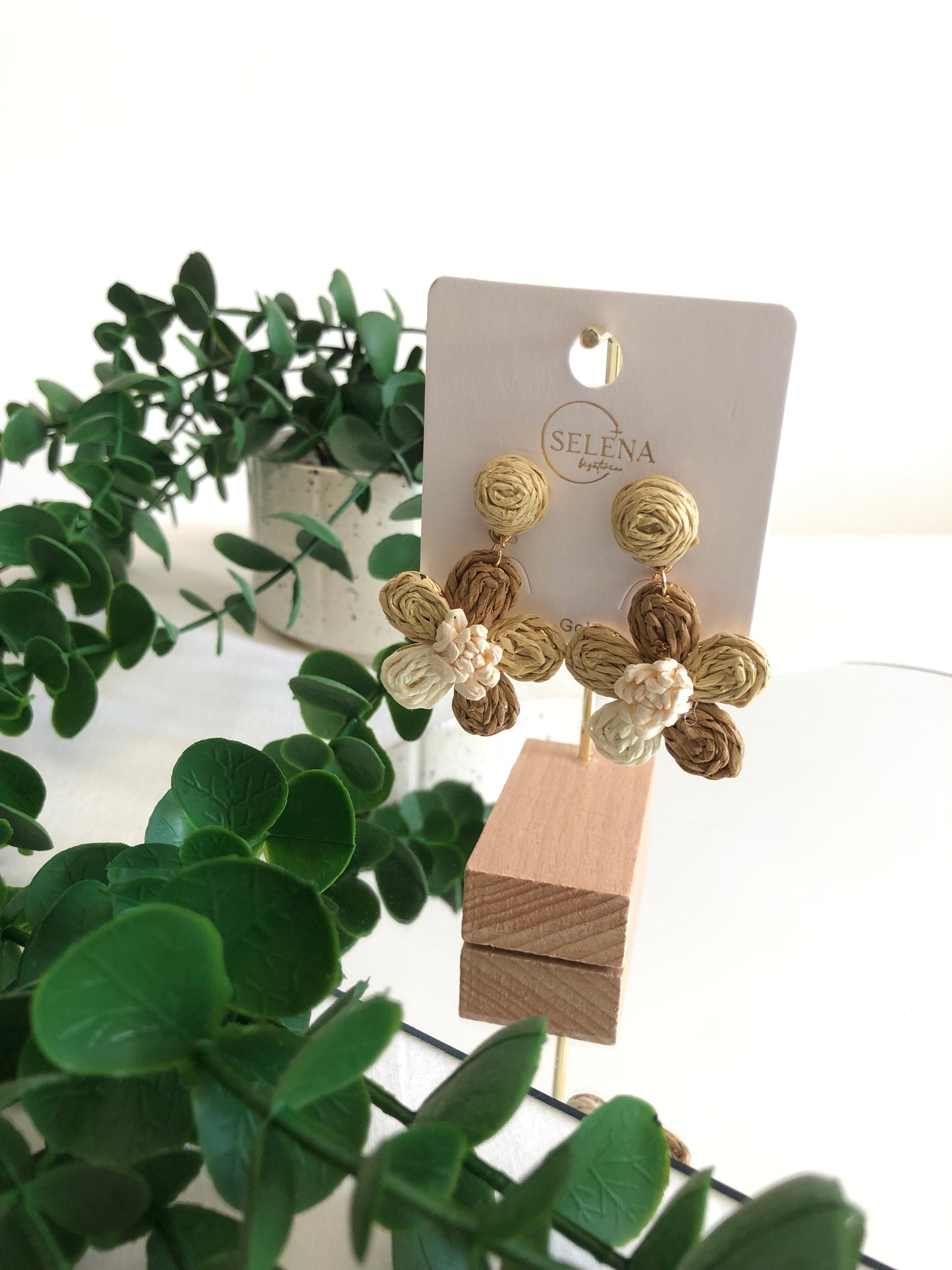 Pendientes de flor Spring