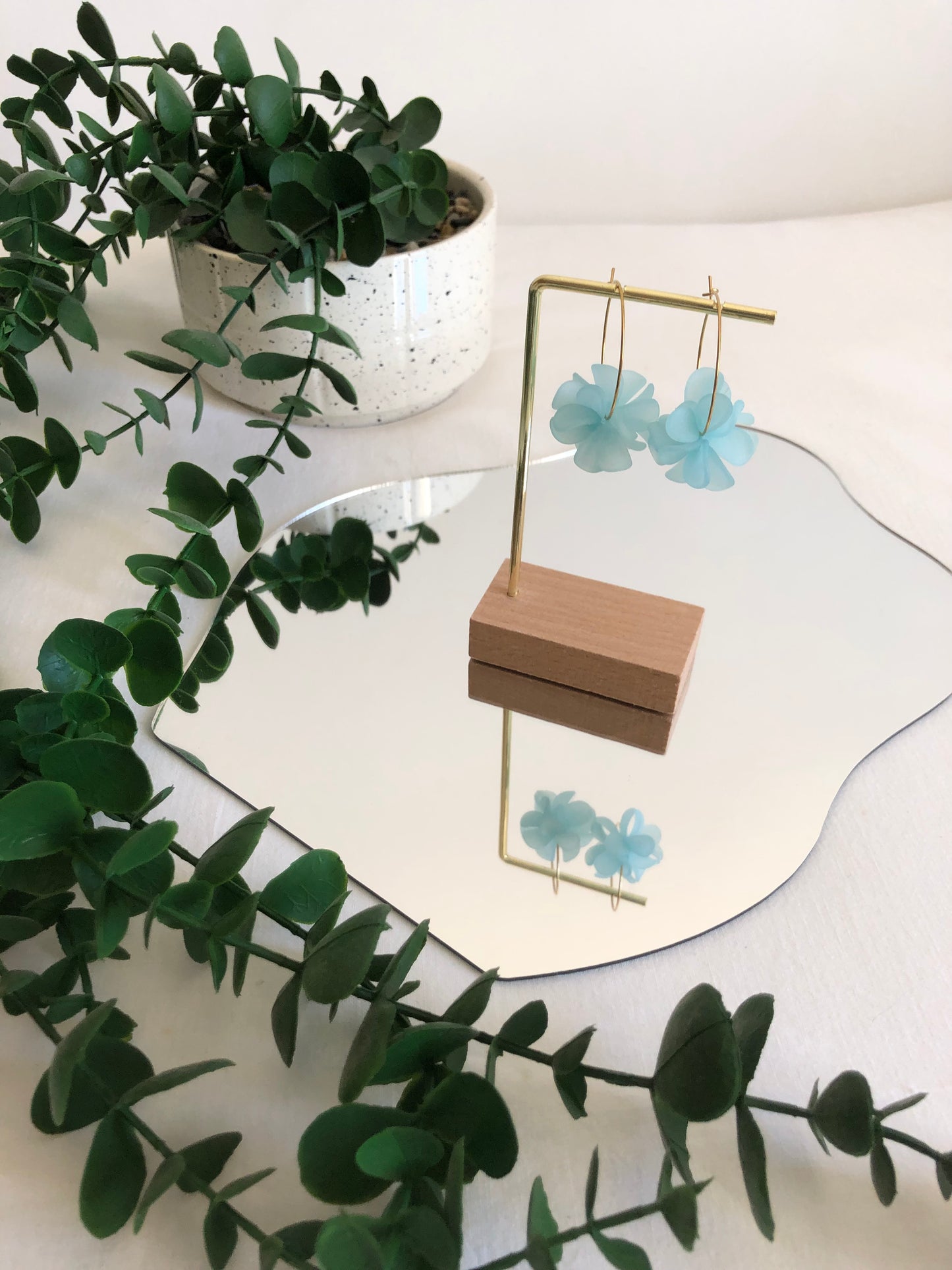 Pendientes de aro Bloom