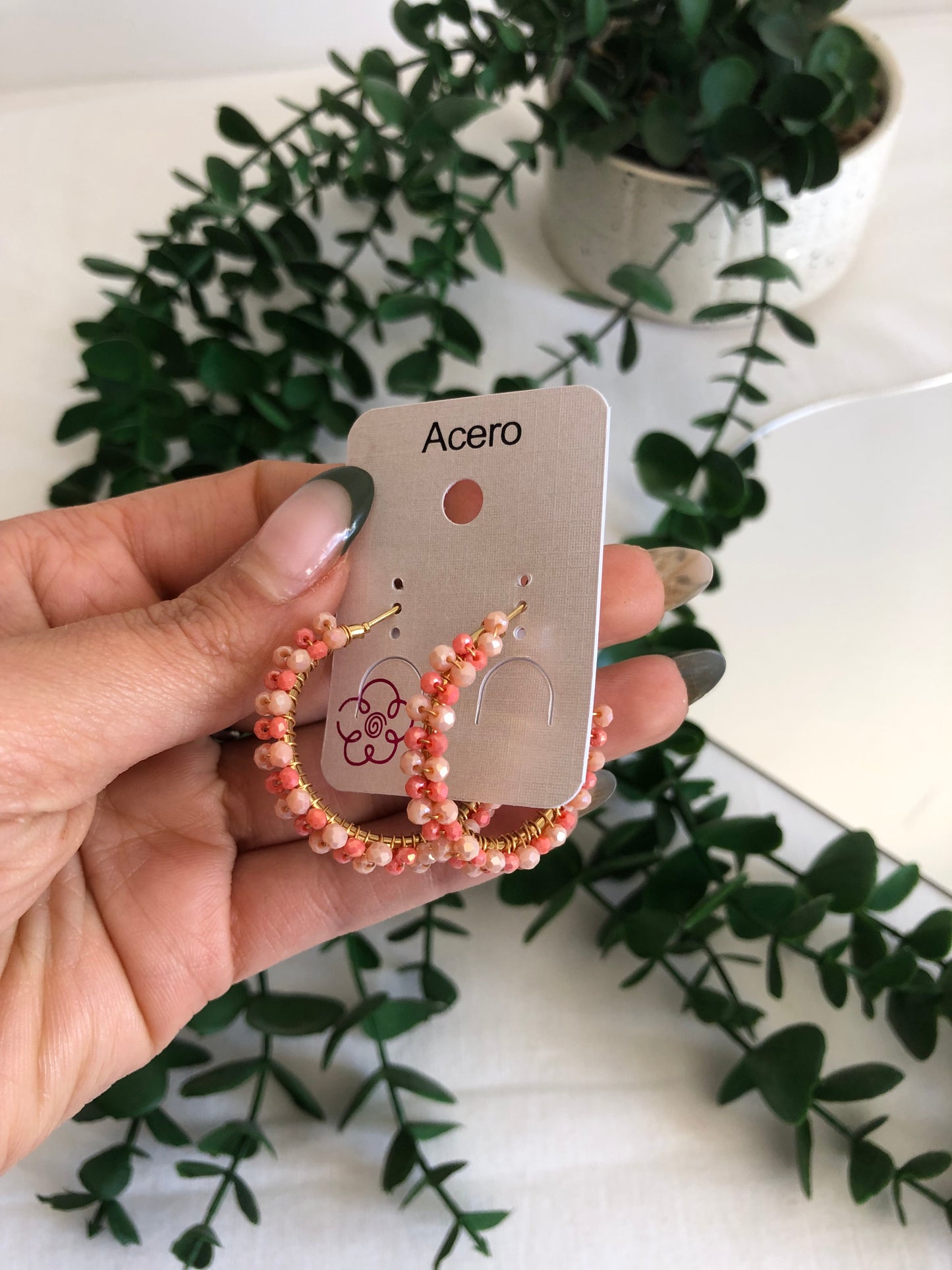 Pendientes de aro Boho