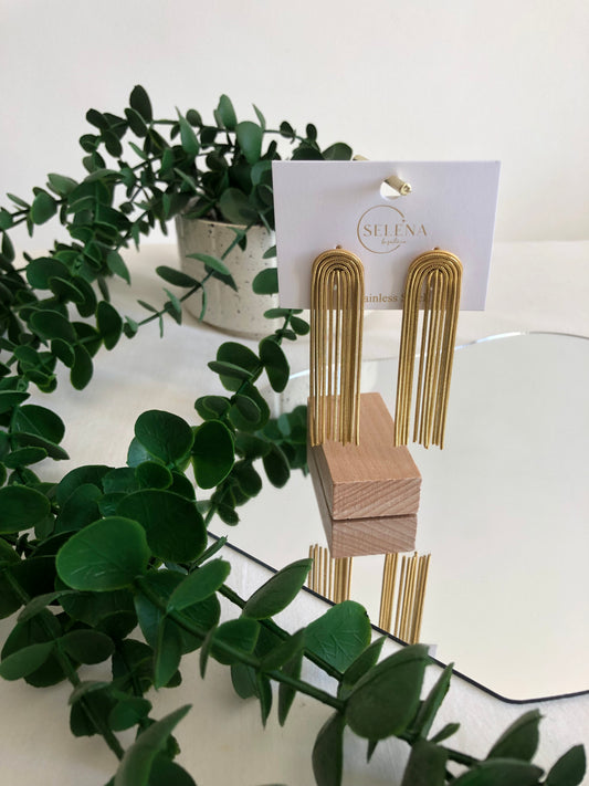 Pendientes Golden Rain
